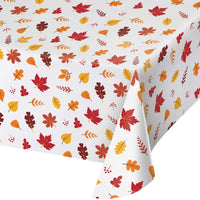 12/Case Plastic Tablecover Leaves - Thanksgiving - Thanksgiving Party Supplies by Creative Converting