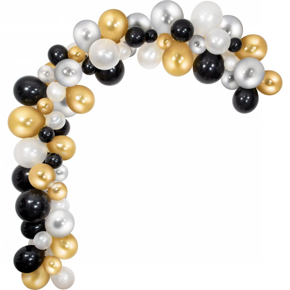 Balloon Garland Kit 10' - New Years Party Decoration