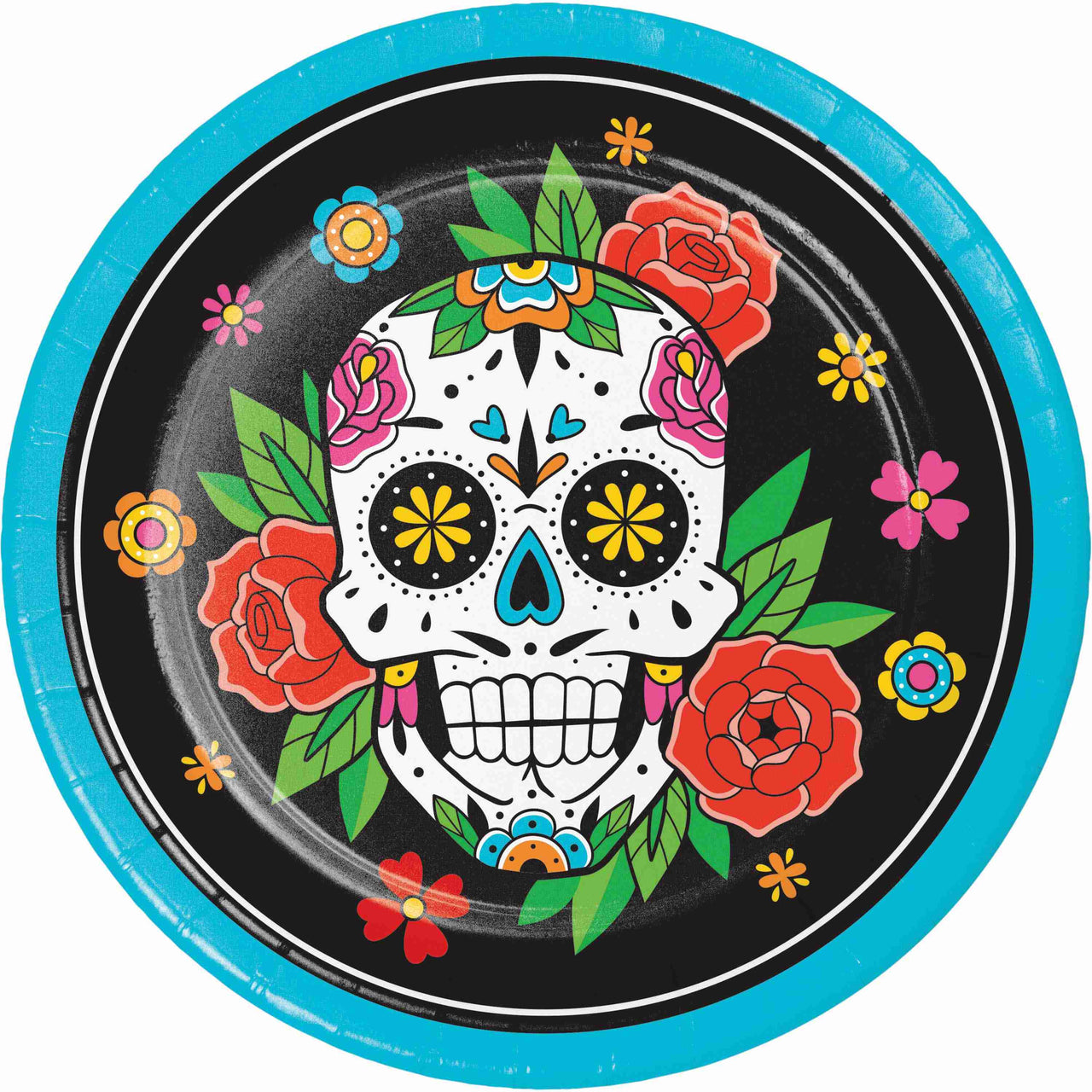 Skelebration Dinner Plates 9"