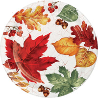 Autumn Air Paper Dinner Plate (Case of 96) - Thanksgiving Party Supplies by Creative Converting