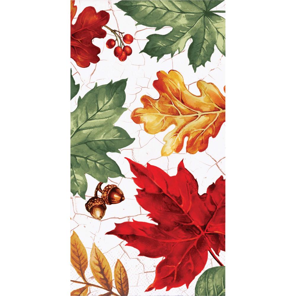 Autumn Air Paper Guest Towel (Case of 192) - Thanksgiving Party Supplies by Creative Converting