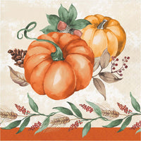Harvest Delight Paper Luncheon Napkin (Case of 192) - Thanksgiving Party Supplies by Creative Converting