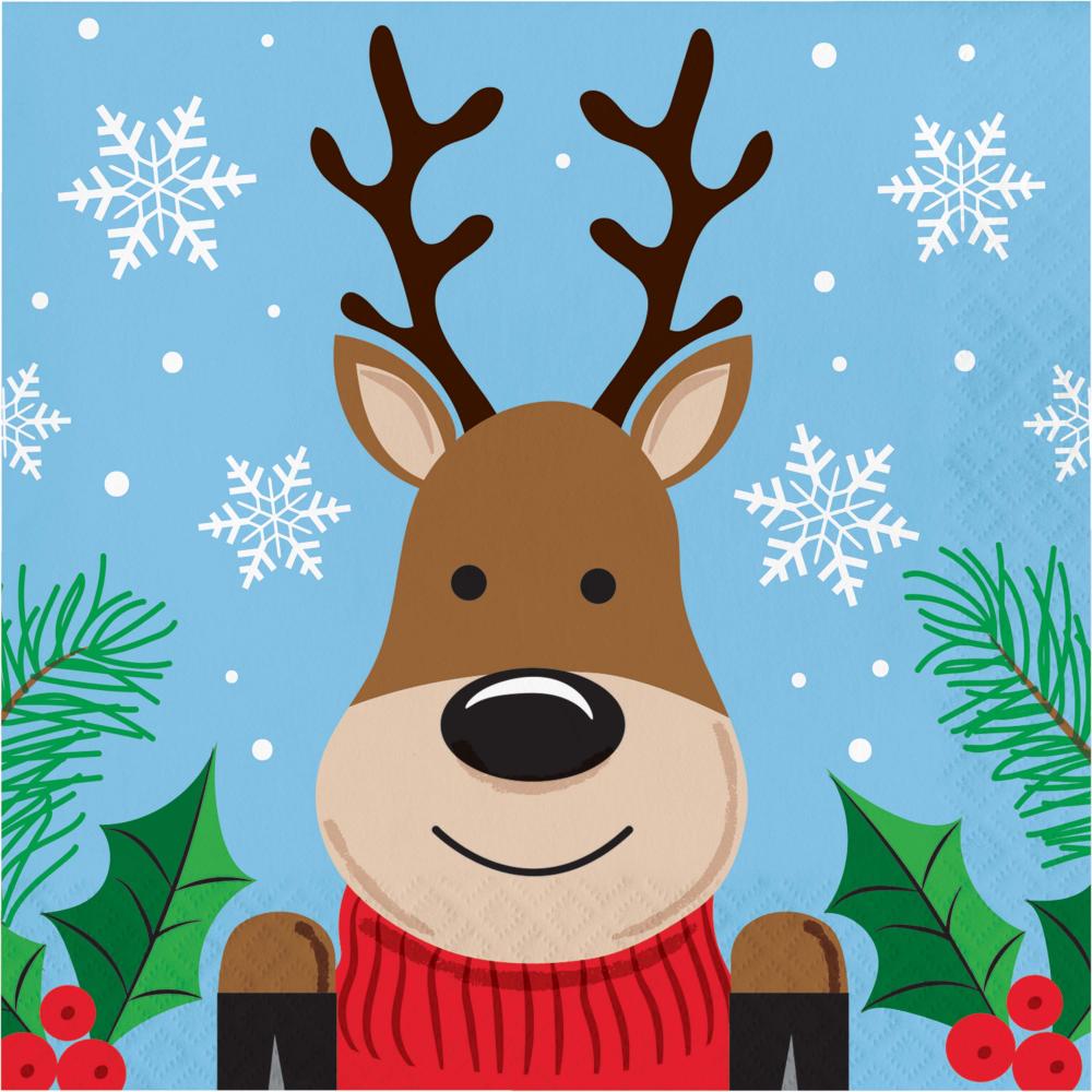Luncheon Napkin - Christmas Cheer Party Decoration from Party Decorations
