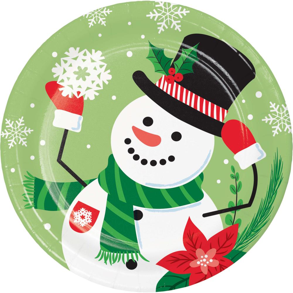 Luncheon Plate - Christmas Cheer Party Decoration from Party Decorations