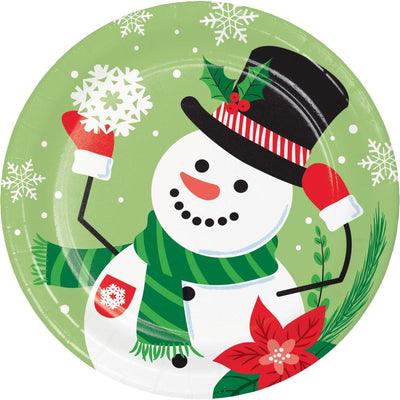 Luncheon Plate - Christmas Cheer Party Decoration from Party Decorations