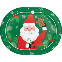 Oval Platter - Christmas Cheer Party Decoration from Bulk Party Supplies