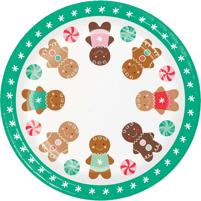 Luncheon Plate - Holiday Sweets Party Decoration from Party Decorations