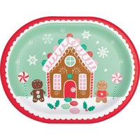 Oval Platter - Holiday Sweets Party Decoration from Bulk Party Supplies