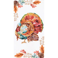 192/Case Guest Towel - Tasteful Turkey - Thanksgiving Party Supplies by Creative Converting