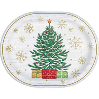 Oval Platter - Timeless Tree Party Decoration from Bulk Party Supplies