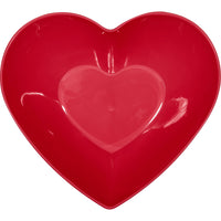 Valentine Tableware Heart Plastic Bowls