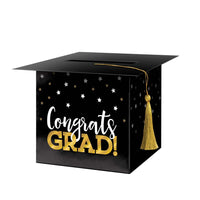 6/Case Card Box Mortarboard - Graduation - Graduation Party Supplies by Creative Converting