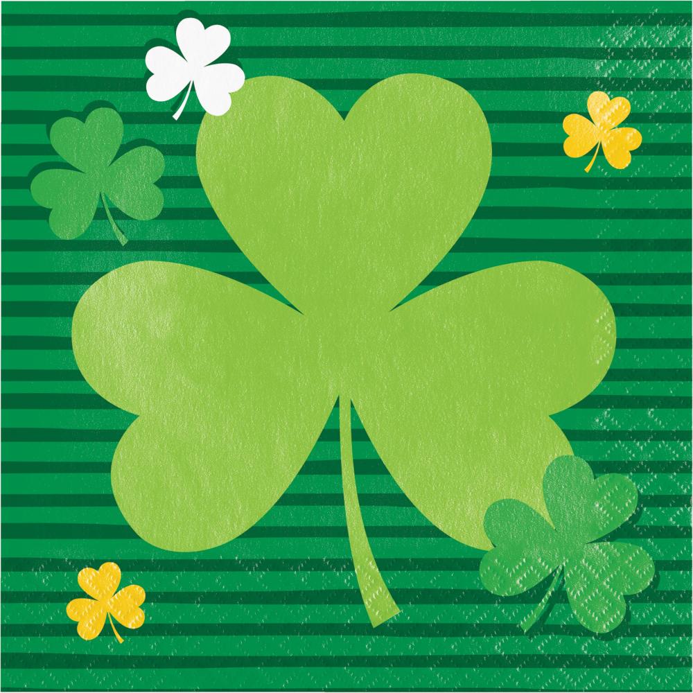 192/Case Luncheon Napkin - Irish Wishes - St. Patricks Day Party Supplies by Creative Converting