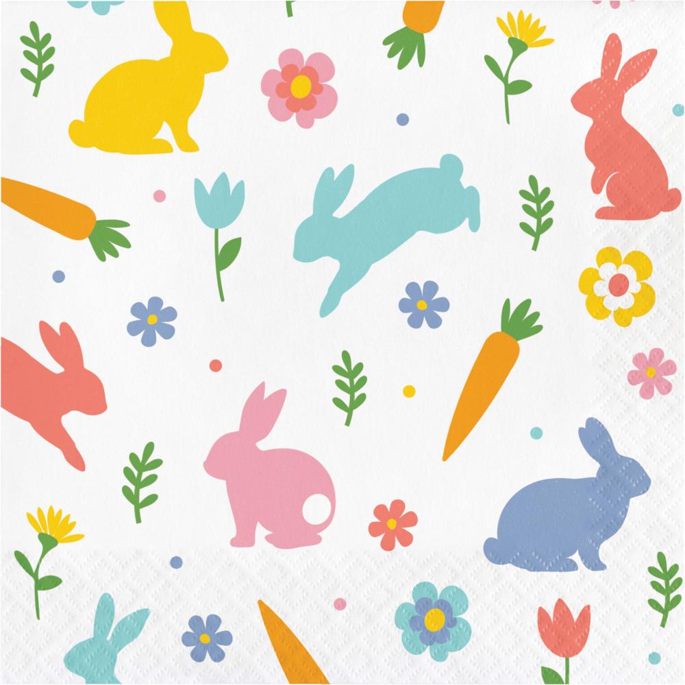 192/Case Luncheon Napkin - Easter Frills - Easter Party Supplies by Creative Converting