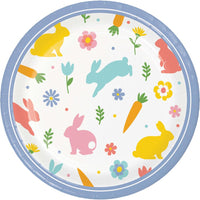 96/Case Luncheon Plate - Easter Frills - Easter Party Supplies by Creative Converting