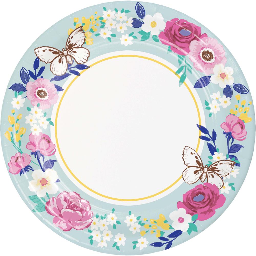 96/Case Dinner Plate - Sights of Spring - Party Themes by Creative Converting