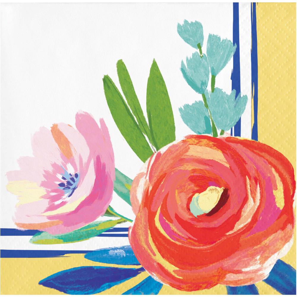 192/Case Beverage Napkin - Fragrant Florals - Party Themes by Creative Converting