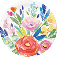 96/Case Luncheon Plate - Fragrant Florals - Party Themes by Creative Converting