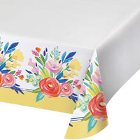 12/Case Paper Tablecover - Fragrant Florals - Party Themes by Creative Converting