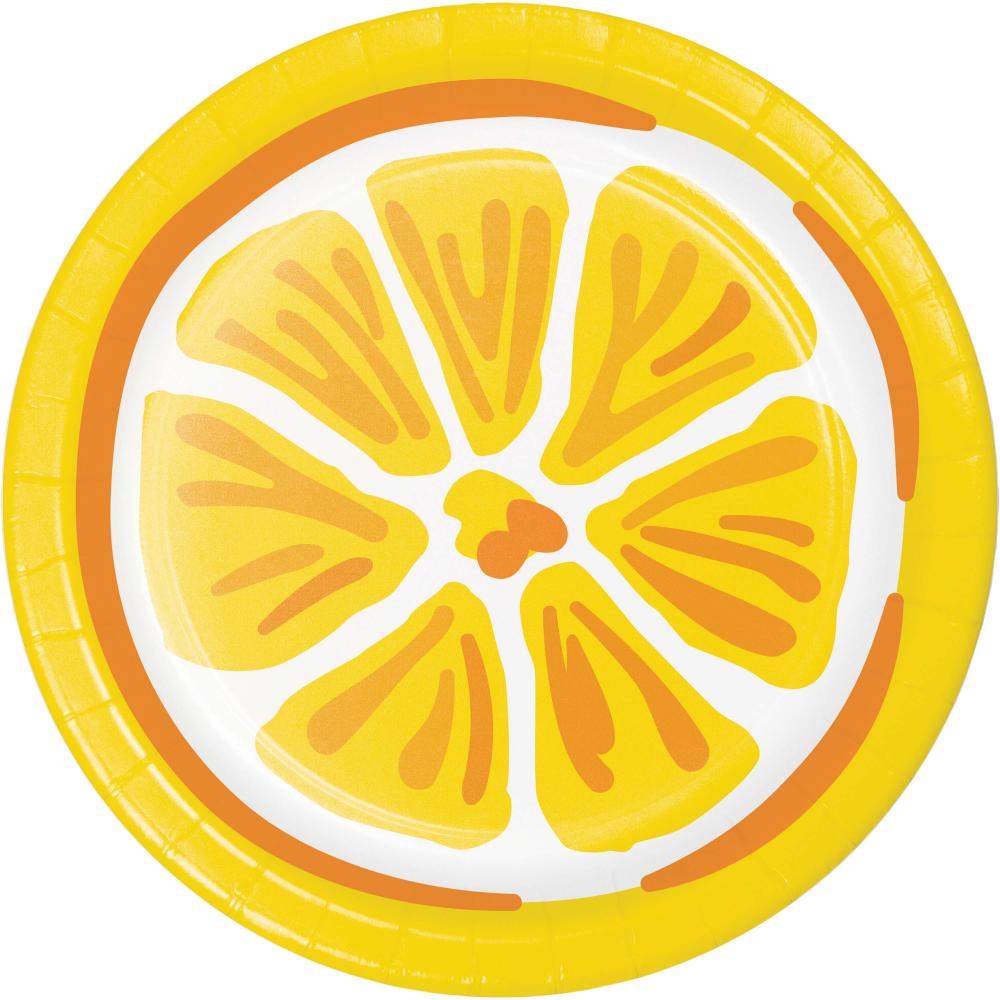 96/Case Luncheon Plate - Fresh Fruits - Party Themes by Creative Converting