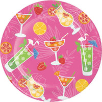 96/Case Luncheon Plate - Summer Sippin' 