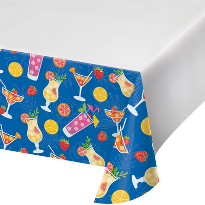 12/Case Paper Tablecover - Summer Sippin' - Party Themes by Creative Converting