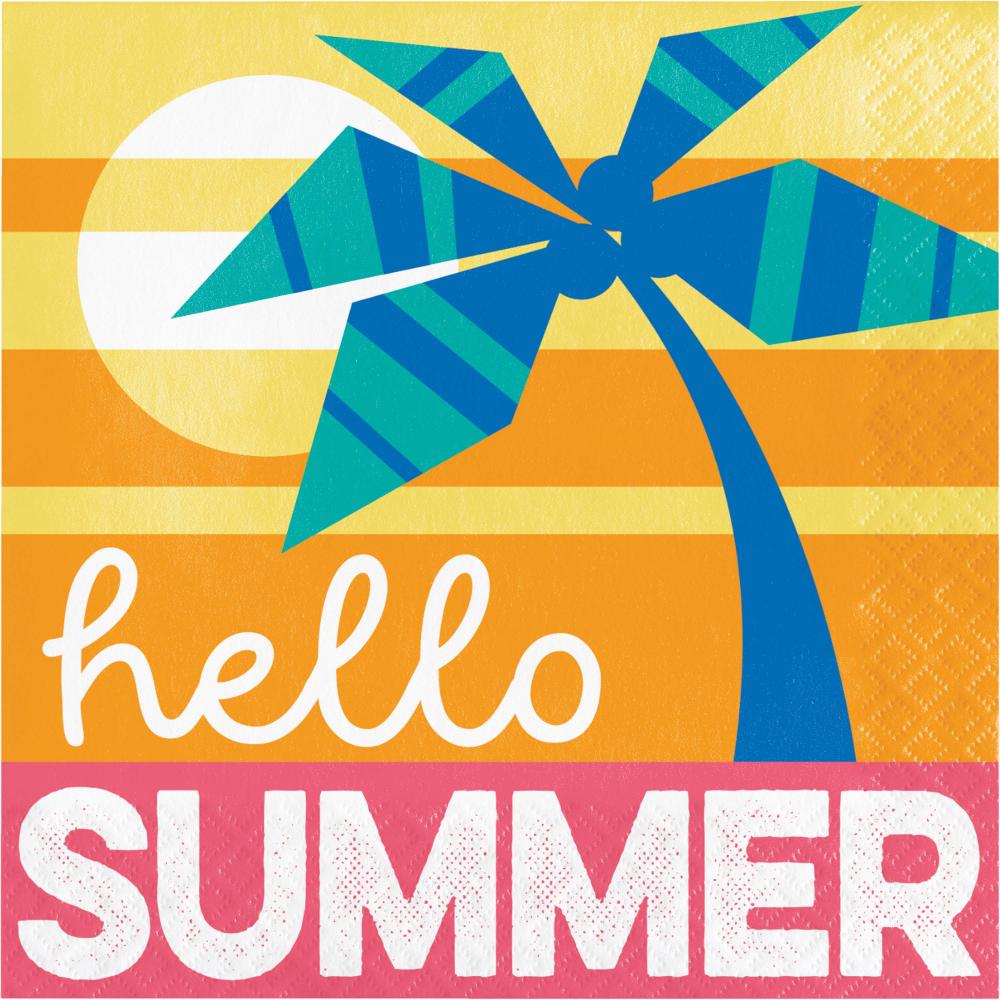 192/Case Luncheon Napkin - Summer Sun - Party Themes by Creative Converting