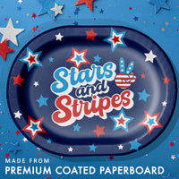 Oval Platter - Peace and Patriotism Party Decoration