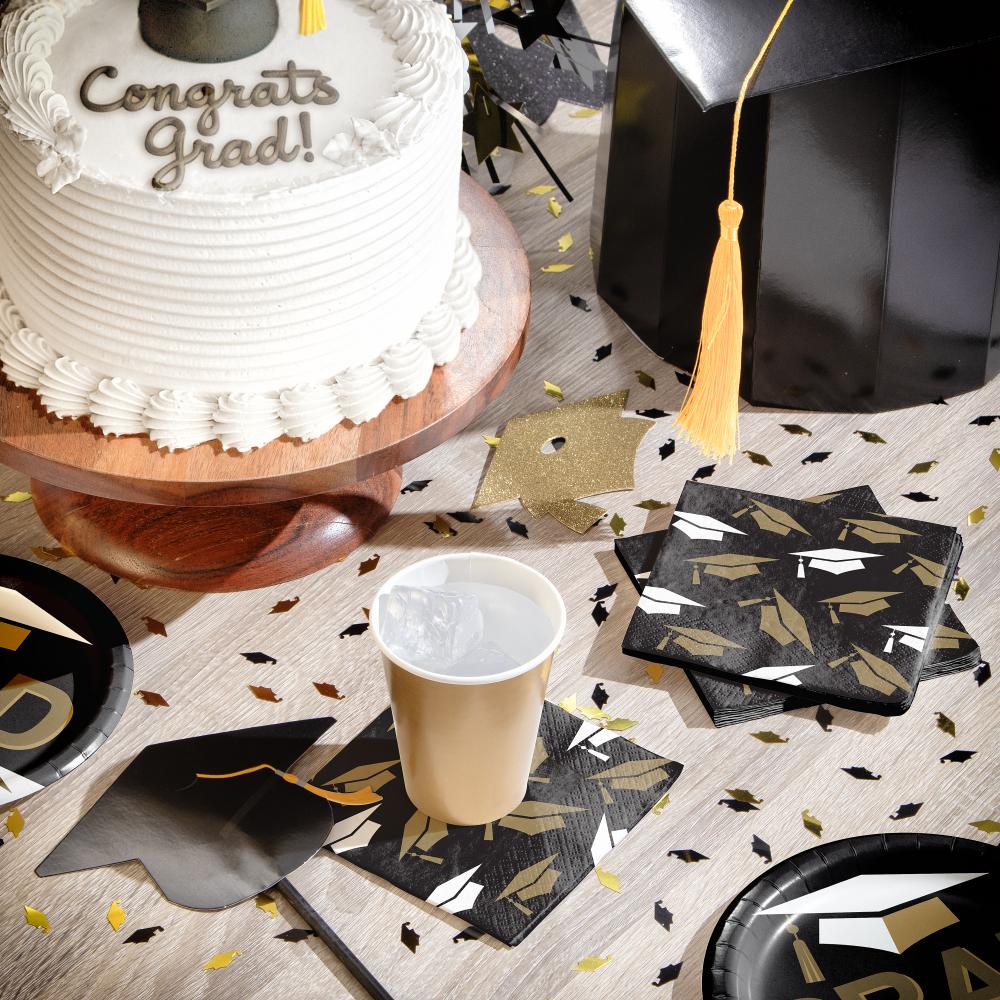 Beverage Napkin - Graceful Grad Party Decoration