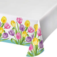 12/Case Paper Tablecover - Trendy Tulips - Party Themes by Creative Converting