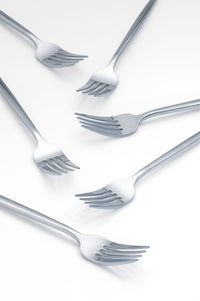 Silver Plastic Forks