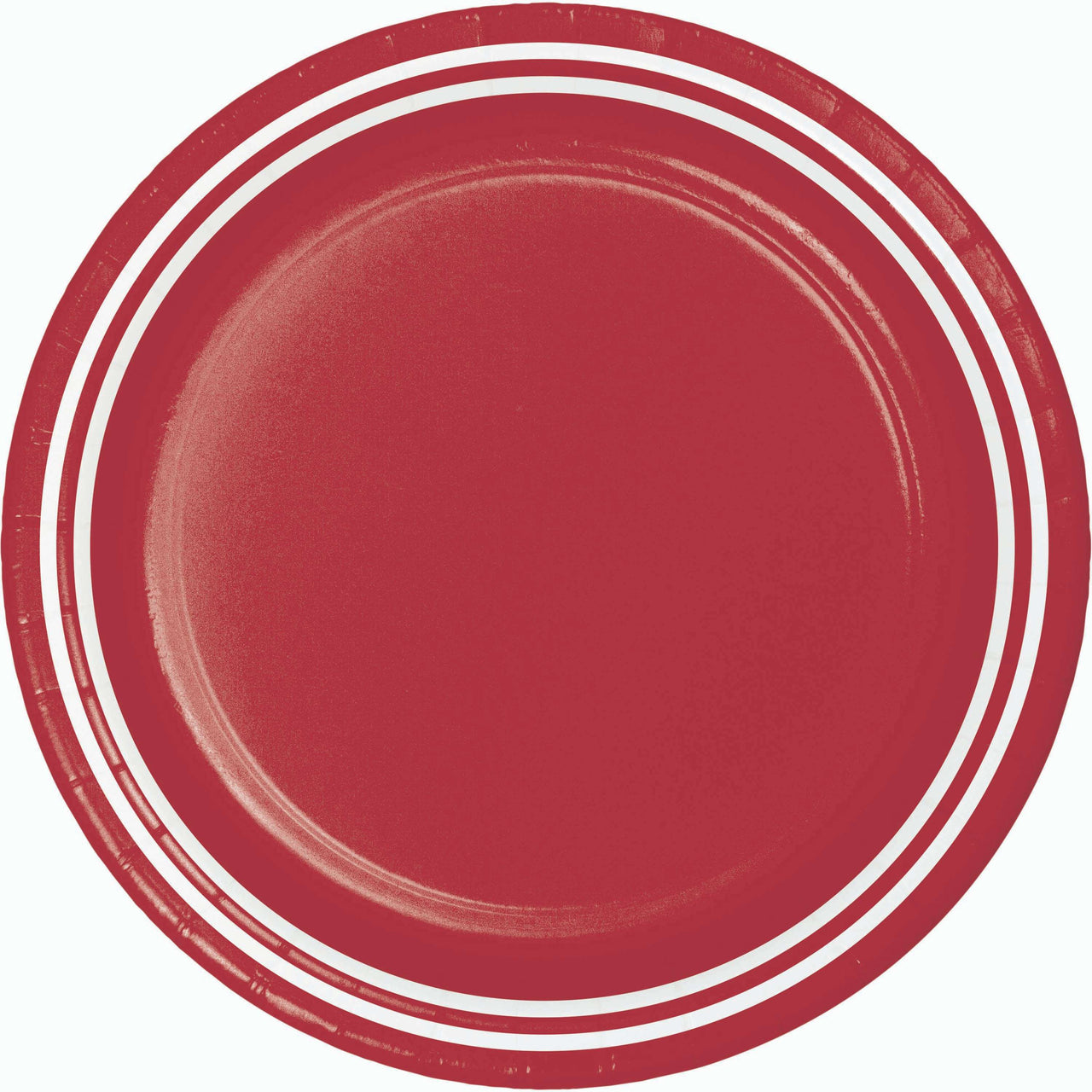 Classic Red Luncheon Plates 7"