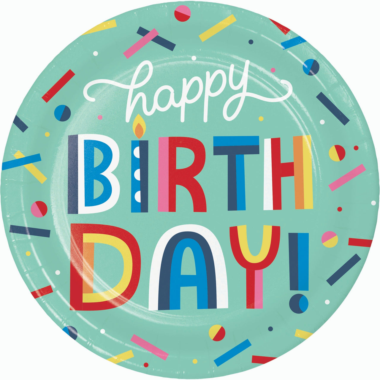 Birthday Bliss Luncheon Plates 7"