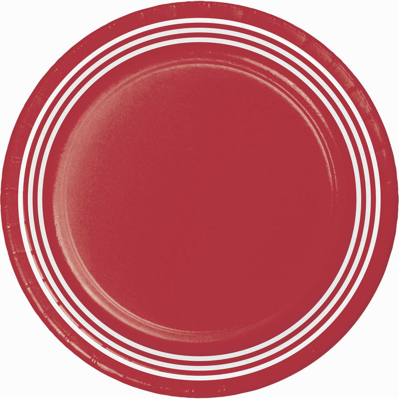 Classic Red Dinner Plates 8.5"