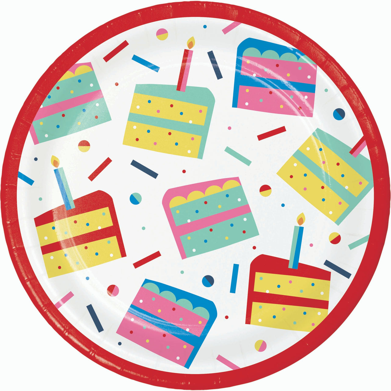 Birthday Bliss Dinner Plates 8.5"