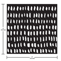 Modern Monochrome Beverage Napkins 5