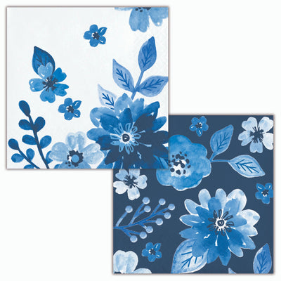 Royal Florals Beverage Napkins 5" x 5"