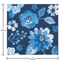 Royal Florals Beverage Napkins 5
