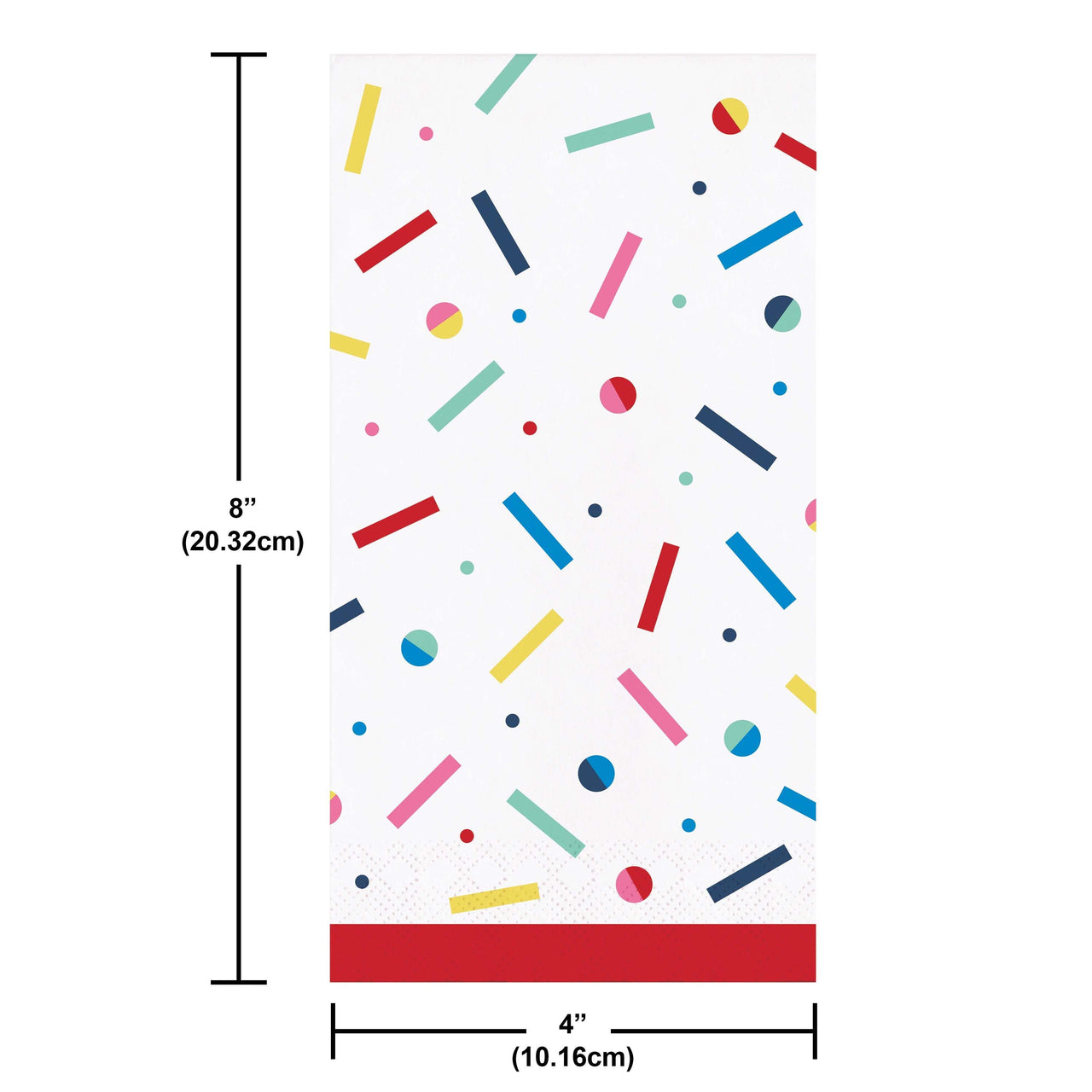 Birthday Bliss Guest Towels 7.75" x 4.5"