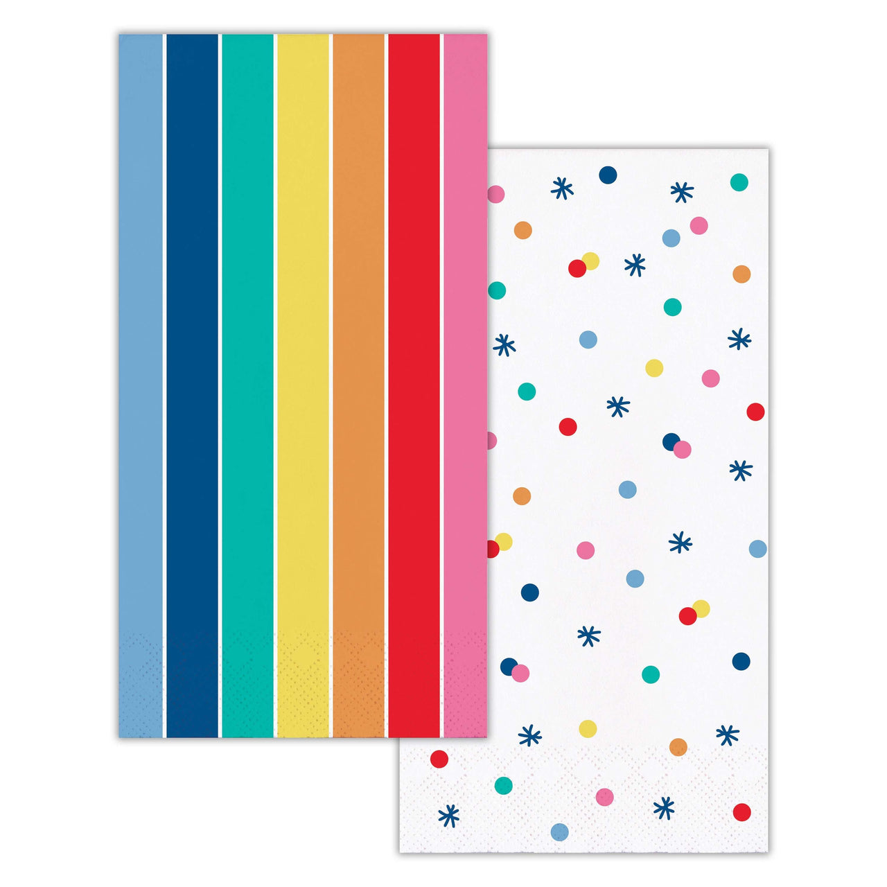 Prismatic Party Guest Towels 7.75" x 4.5"