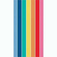 Prismatic Party Guest Towels 7.75