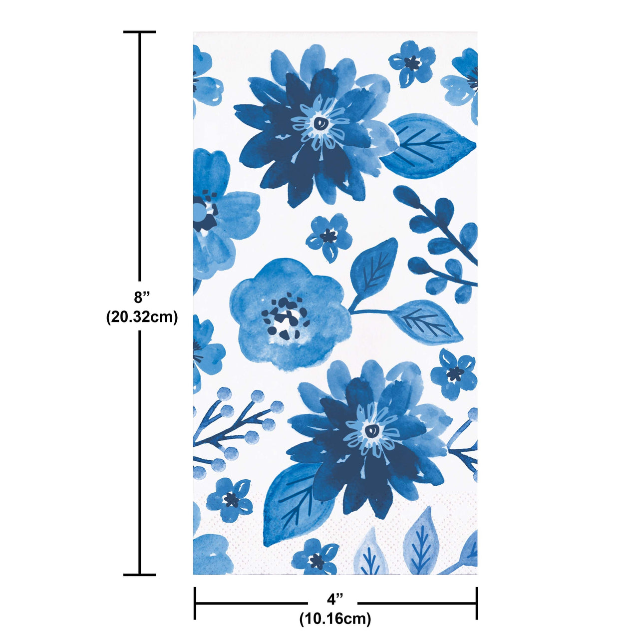 Royal Florals Guest Towels 7.75" x 4.5"