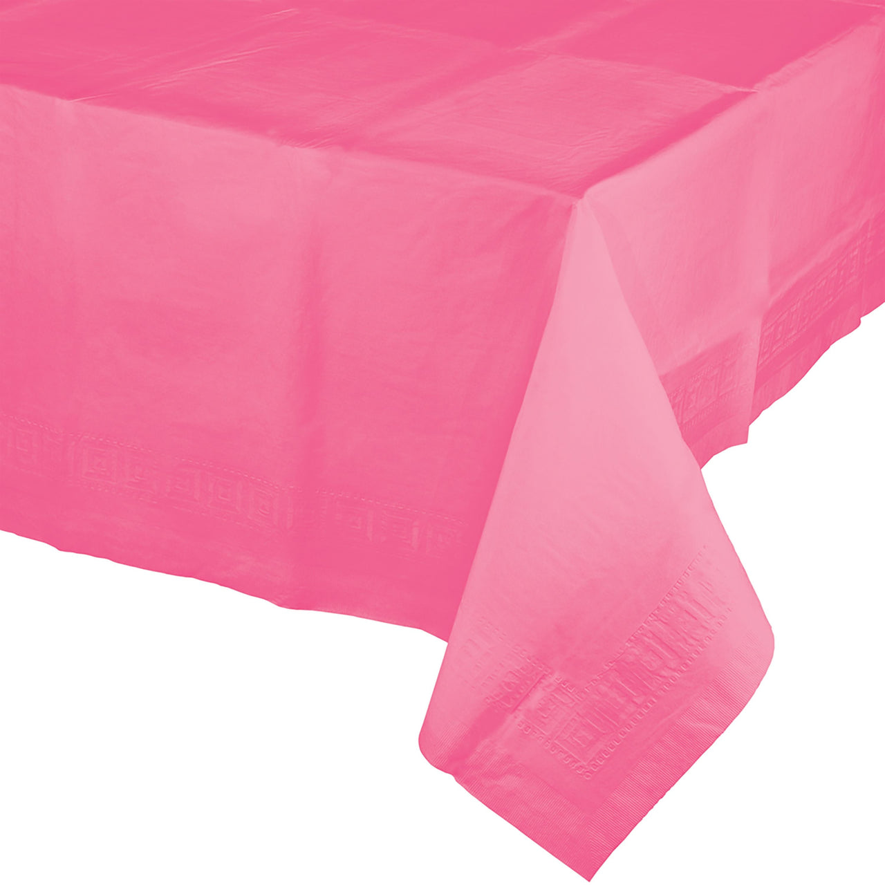Candy Pink Pp Paper Tablecovers 54" x 108"
