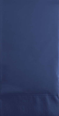 Navy Guest Towels 7.75
