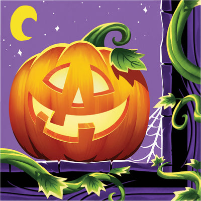 Pumpkin Prowlers Luncheon Napkins 6.5" x 6.5"