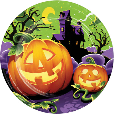Pumpkin Prowlers Dinner Plates 9"