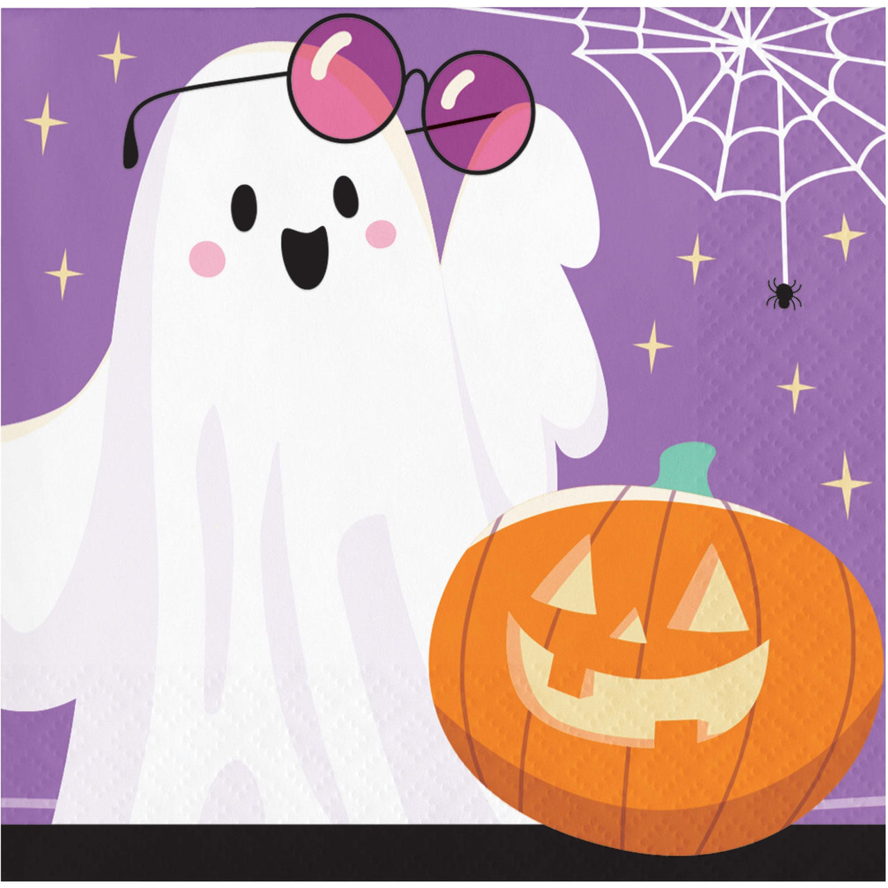 Frightful Friends Beverage Napkins 5" x 5"