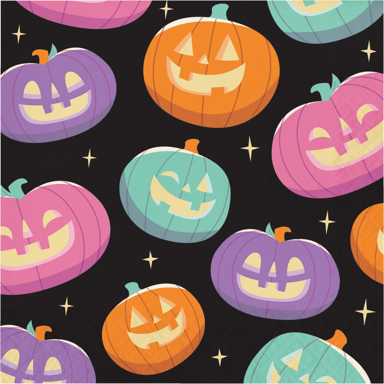Frightful Friends Luncheon Napkins 6.5" x 6.5"