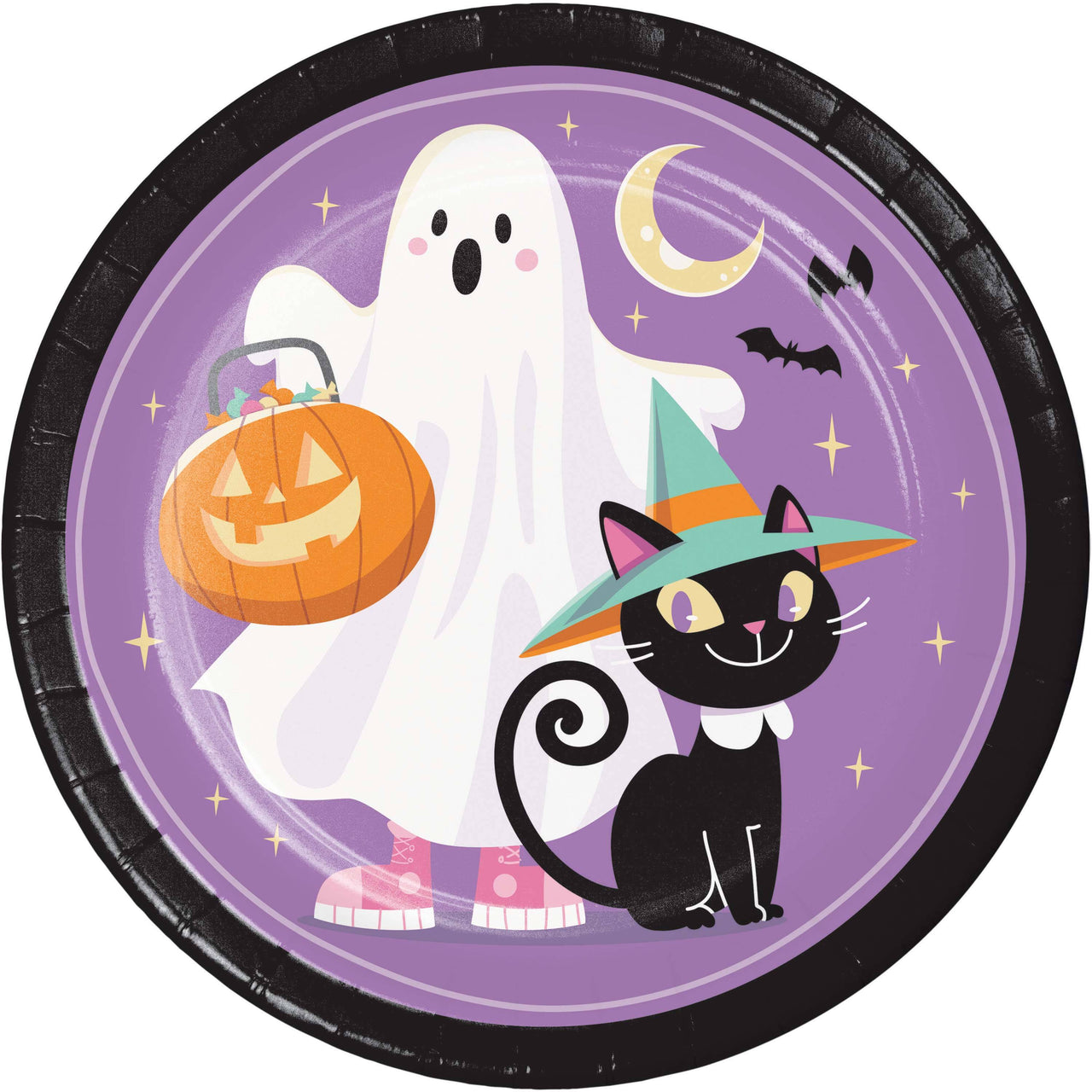 Frightful Friends Dinner Plates 9"