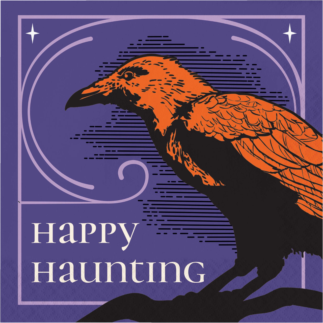 Happy Haunting Luncheon Napkins 6.5" x 6.5"